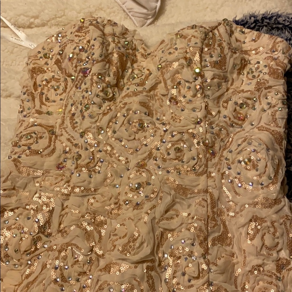 Tan dress